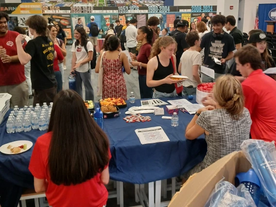 Photo of Student at the 2025 Neueroscience Welcome Event 